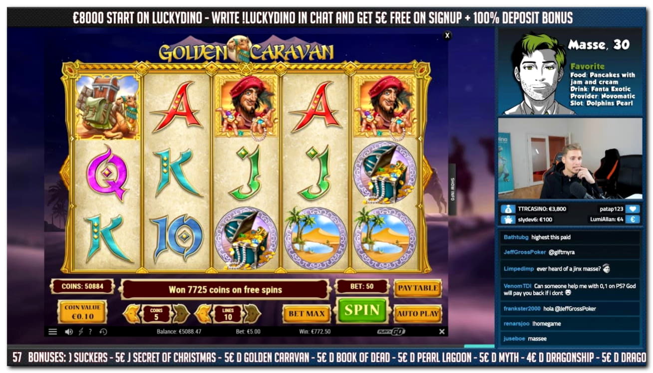 290% First Deposit Bonus at Casino Luck
