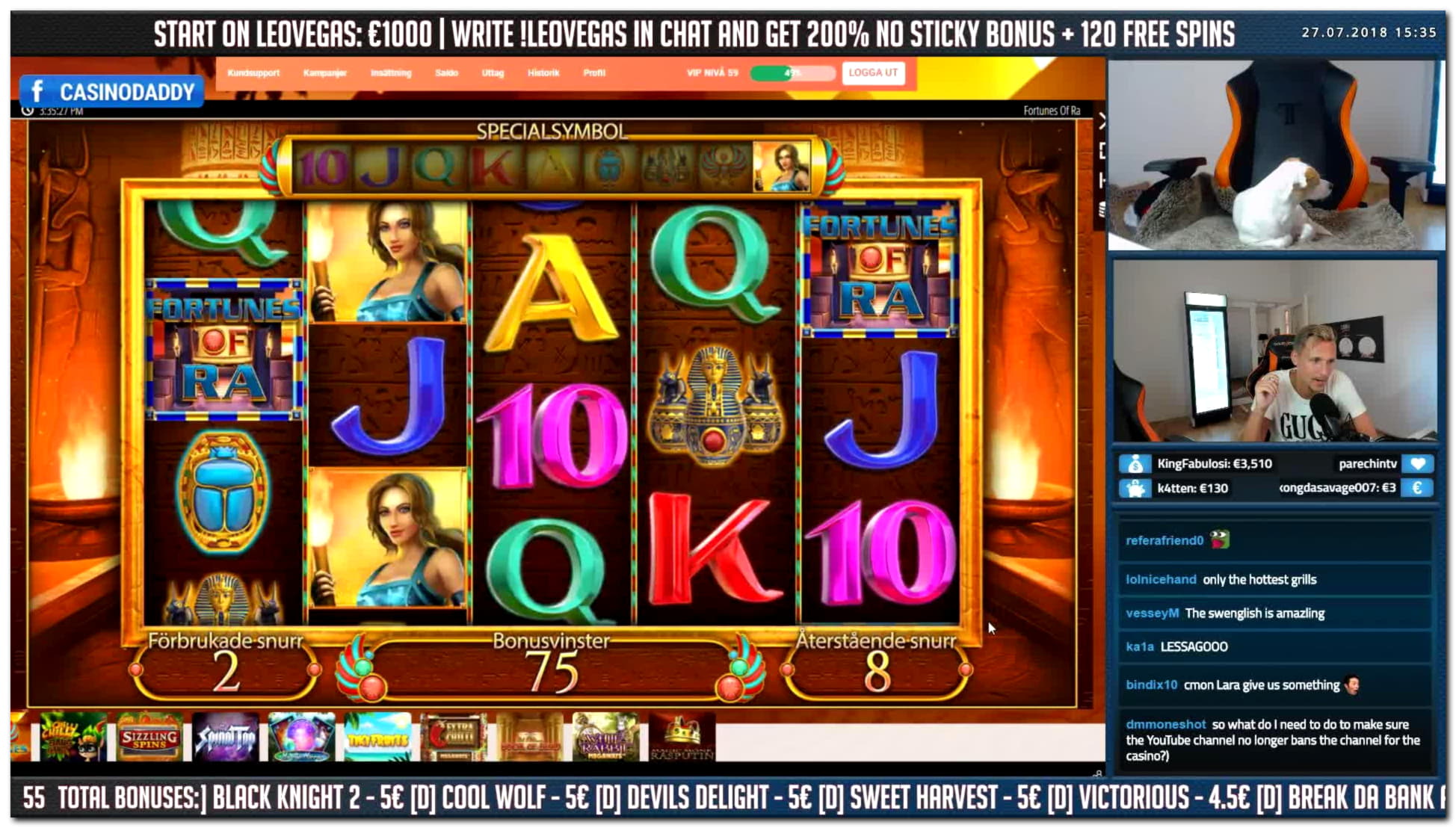 300 Free spins casino at Leo Dubai Casino