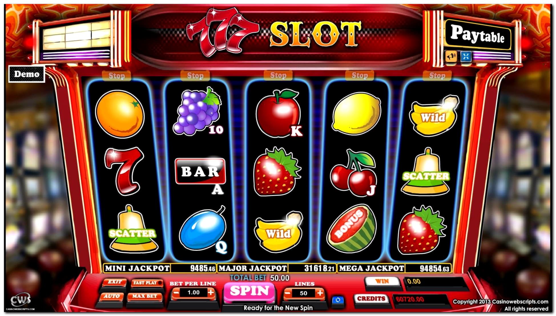 195 free casino spins at Casino Cruise
