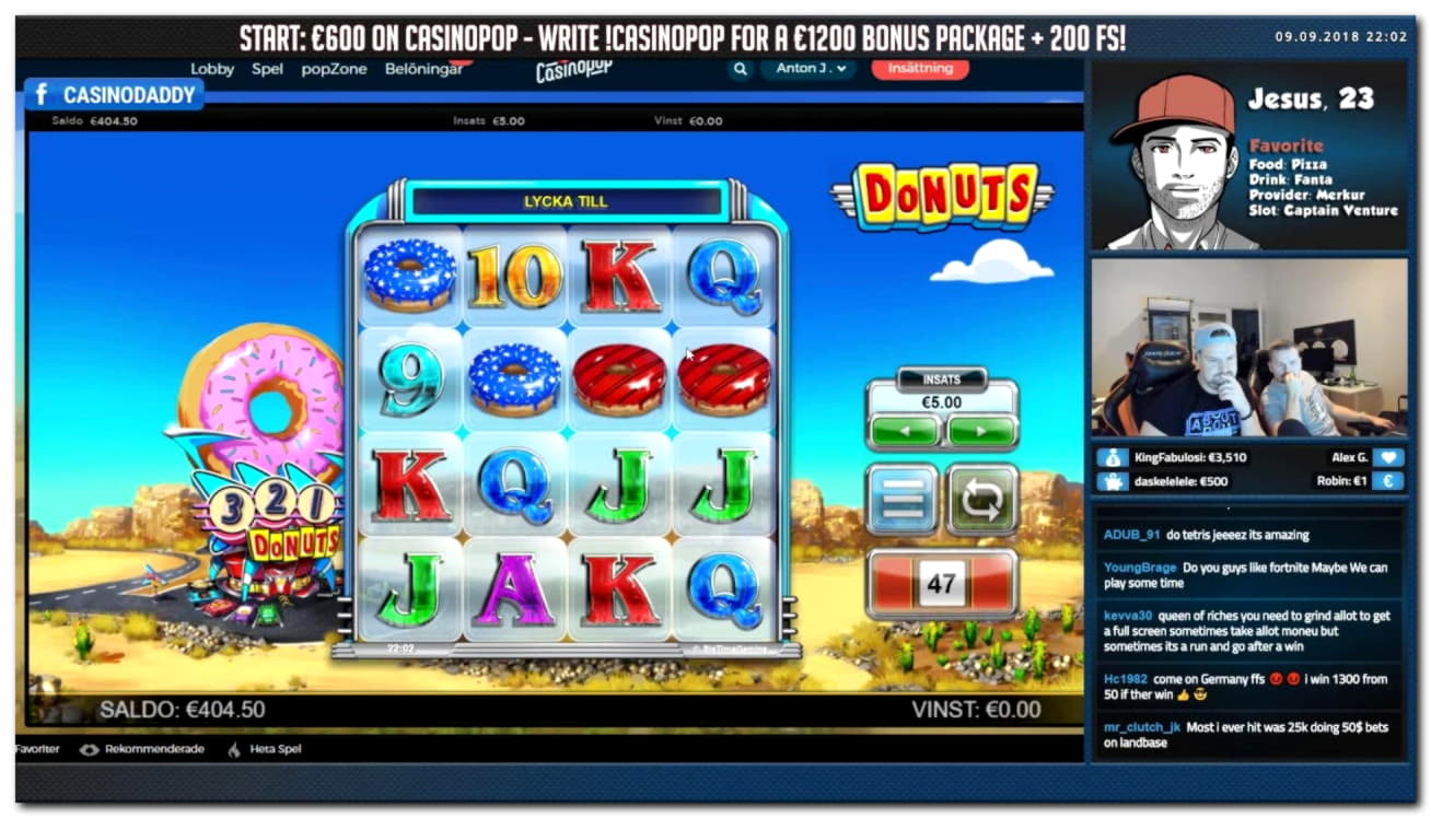 $325 Daily freeroll slot tournament at Hippozino Casino
