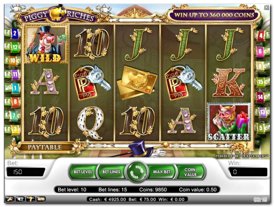 75 Free casino spins at Party Casino
