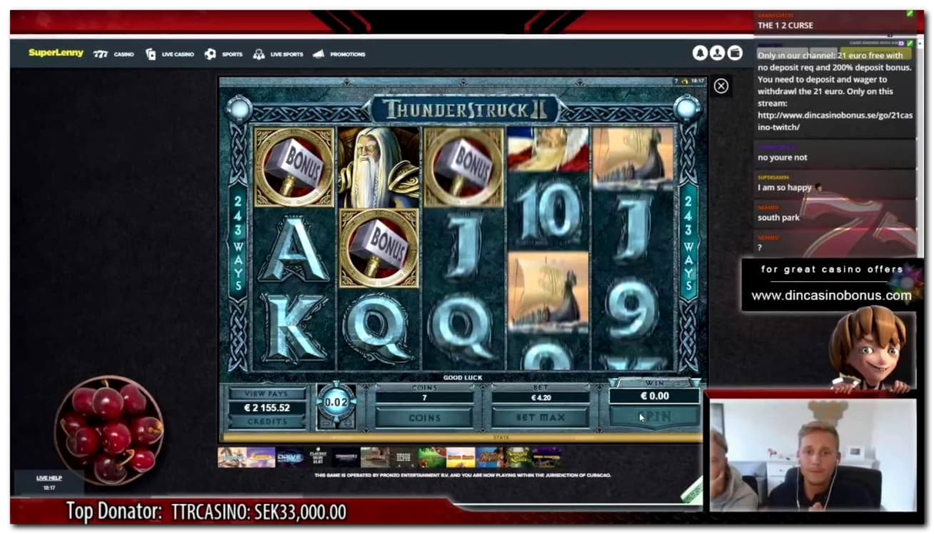 EUR 140 free chip at Slots Billion Casino