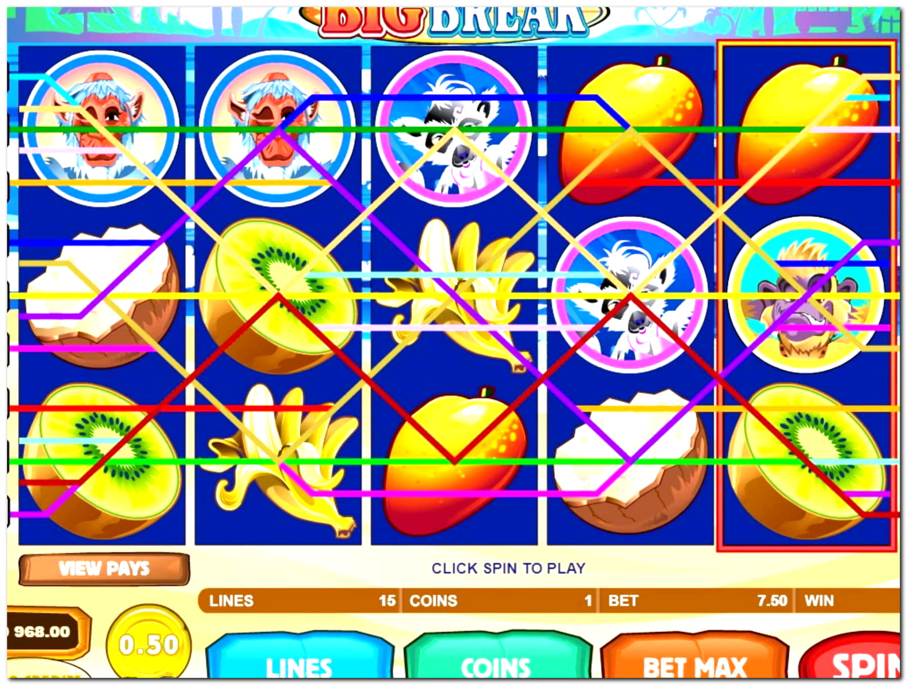 $66 Daily freeroll slot tournament at Guts Casino