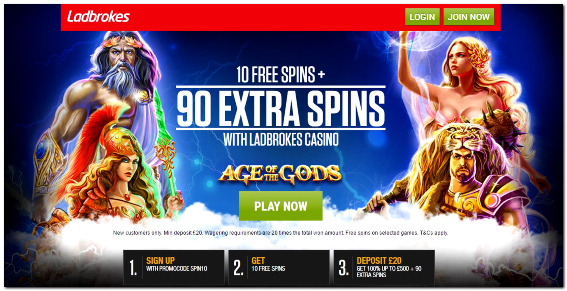 55 Free spins casino at Inter Casino