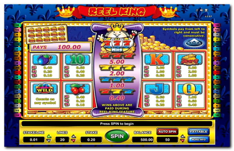 260 free spins casino at Vera and Jhon Casino