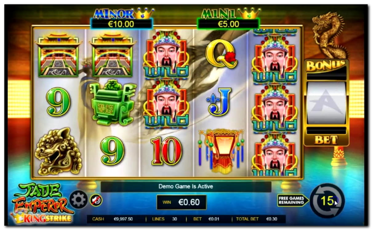 295 free spins at BGO Casino