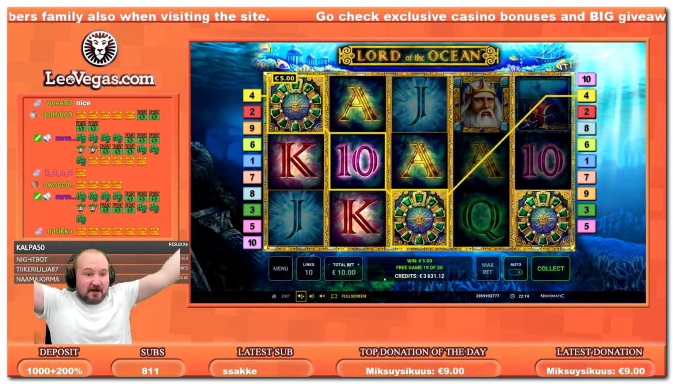 890% Signup casino bonus at BGO Casino