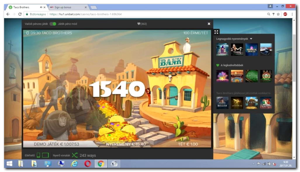 EUR 920 Mobile freeroll slot tournament at Online Bets Casino