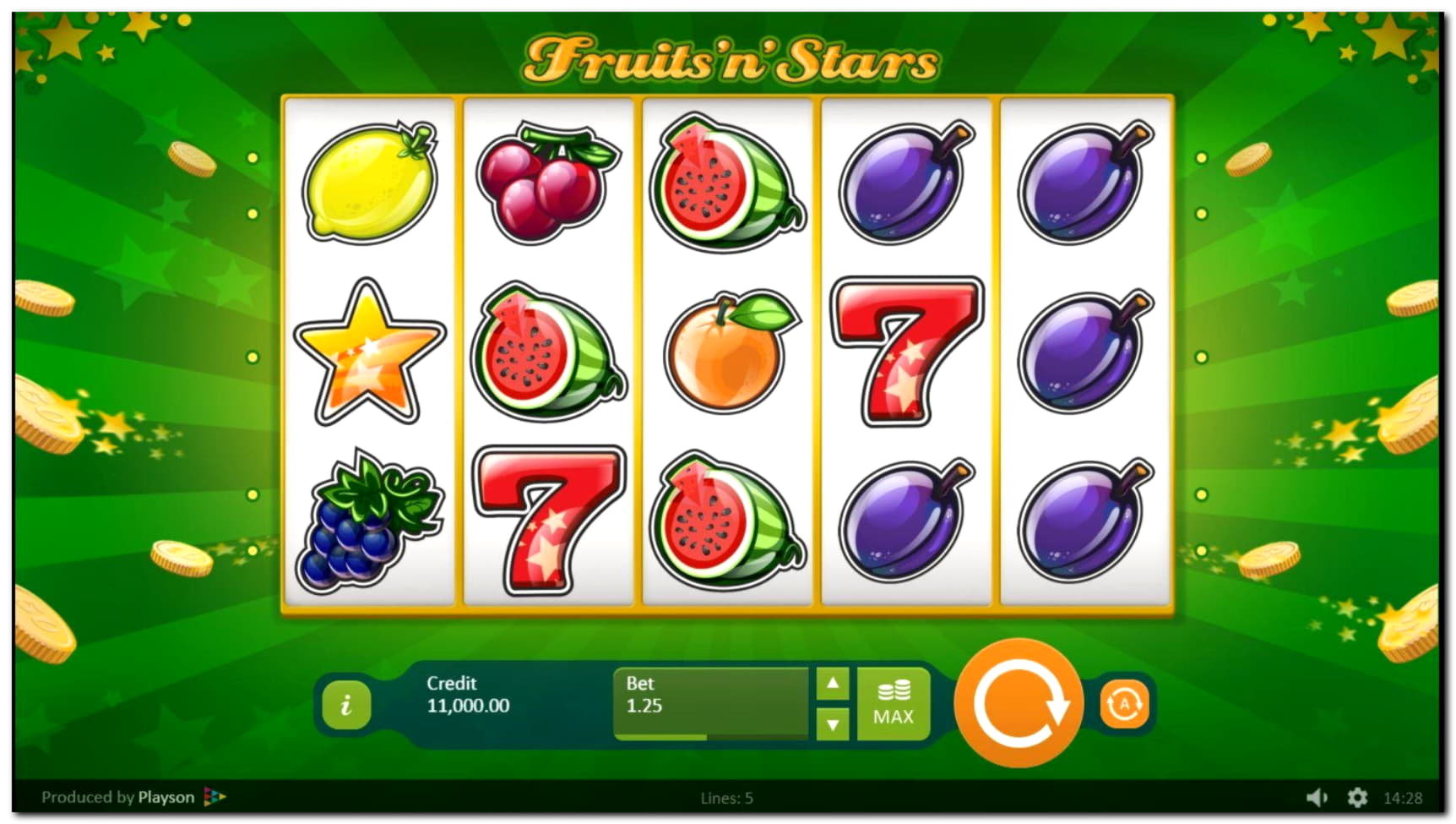 110 Loyal Free Spins! at Betnspin Casino