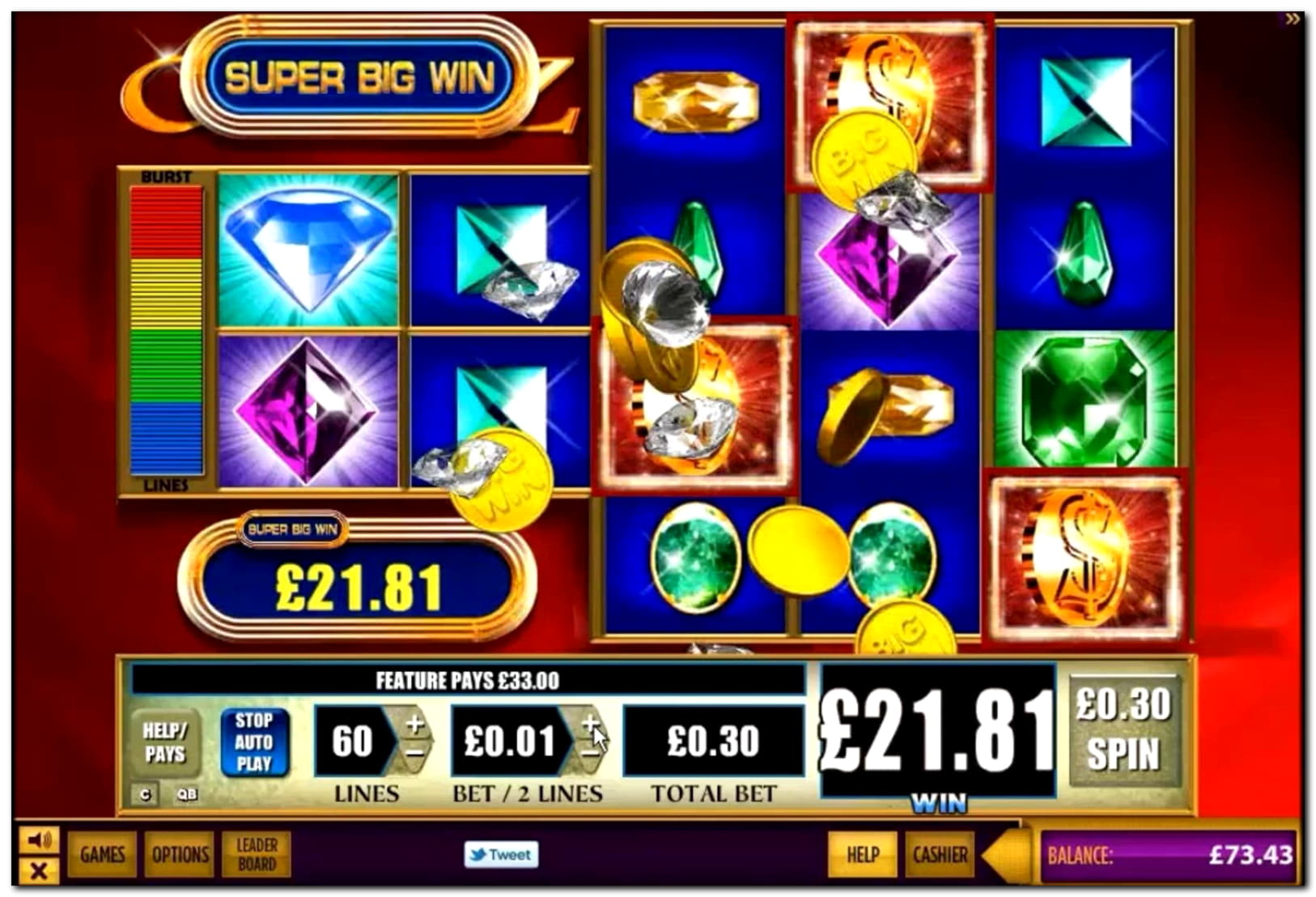 110% First Deposit Bonus at 7 Reels Casino