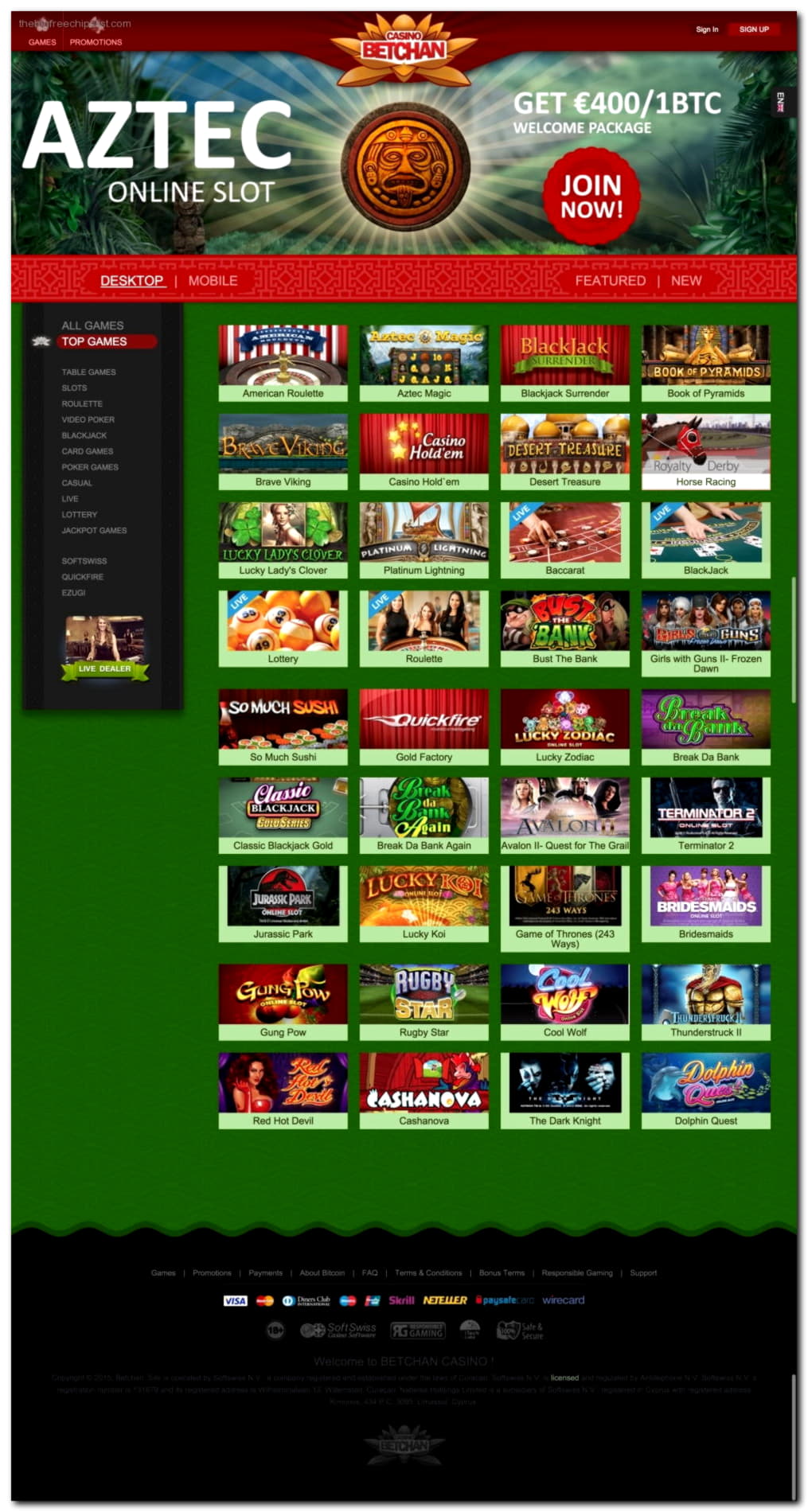$2950 NO DEPOSIT at Betnspin Casino