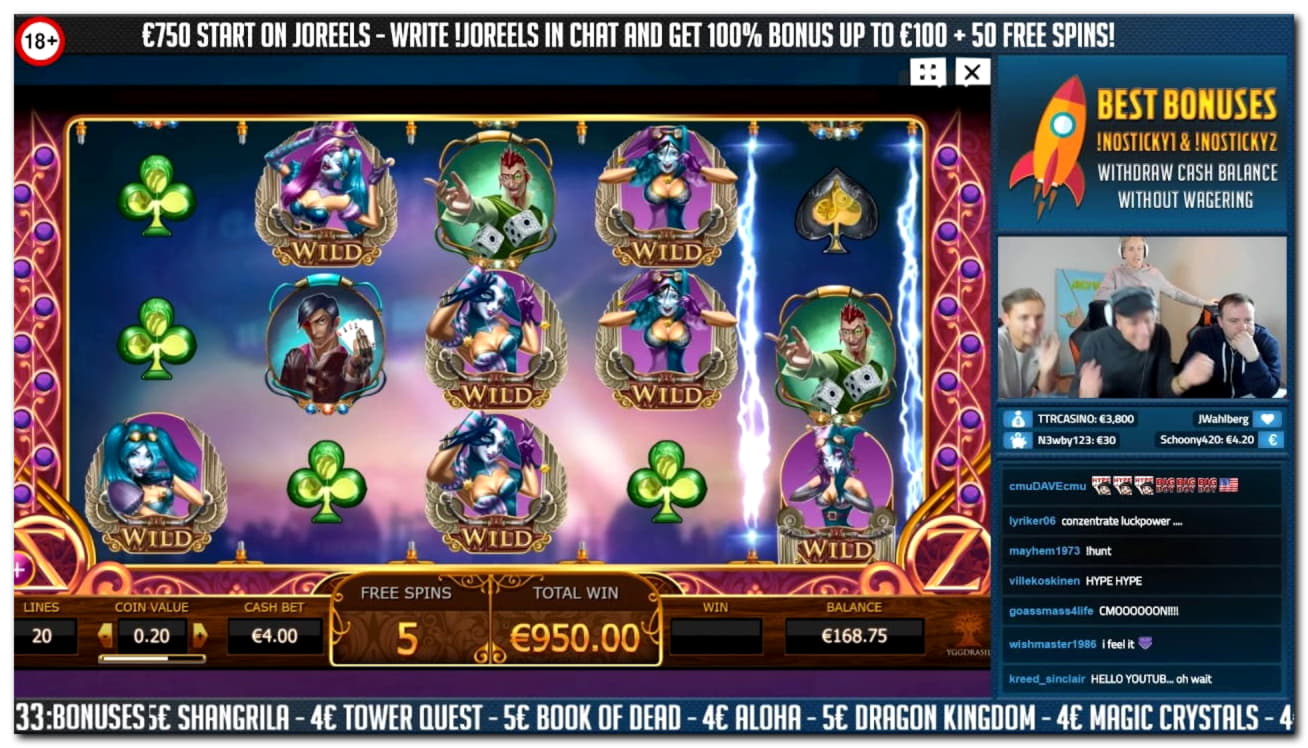 150 Free Spins no deposit at William Hill Casino