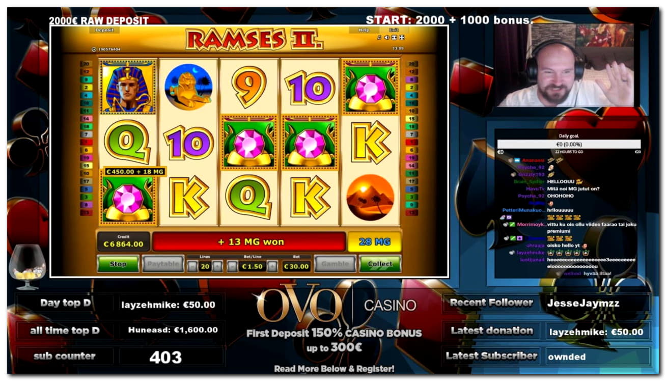 45% Deposit match bonus at Energy Casino