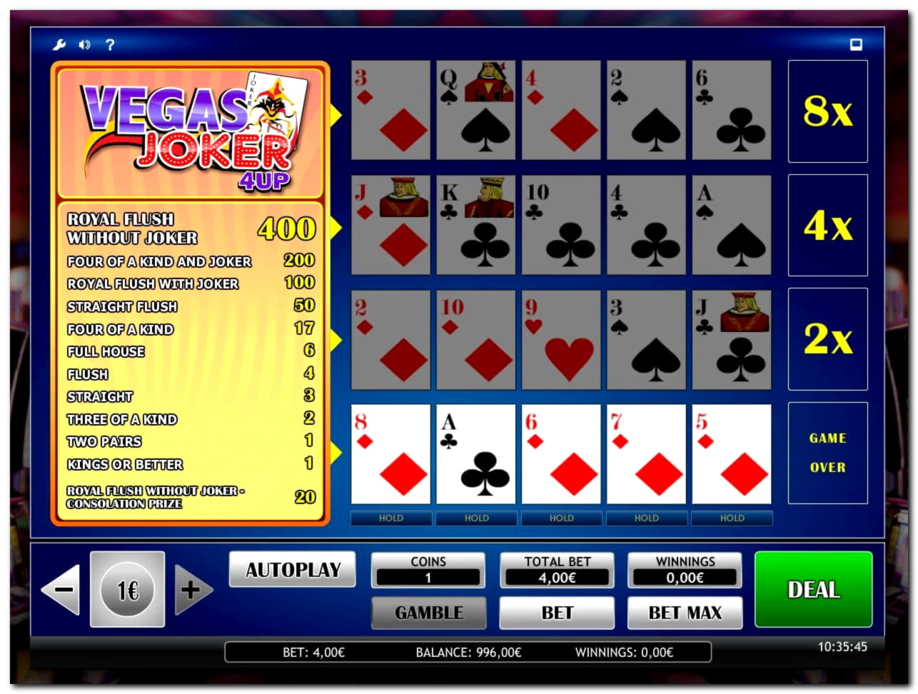 EUR 380 free casino chip at Eurogrand Casino