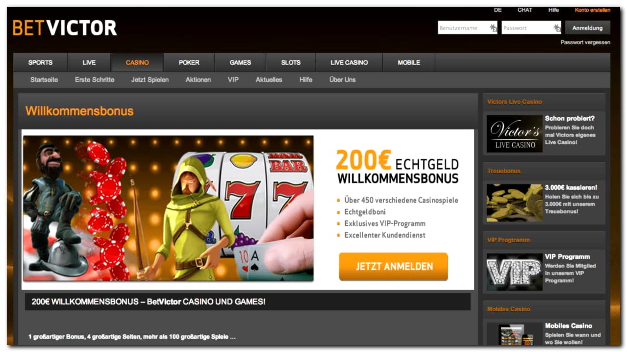 €520 free casino chip at William Hill Casino