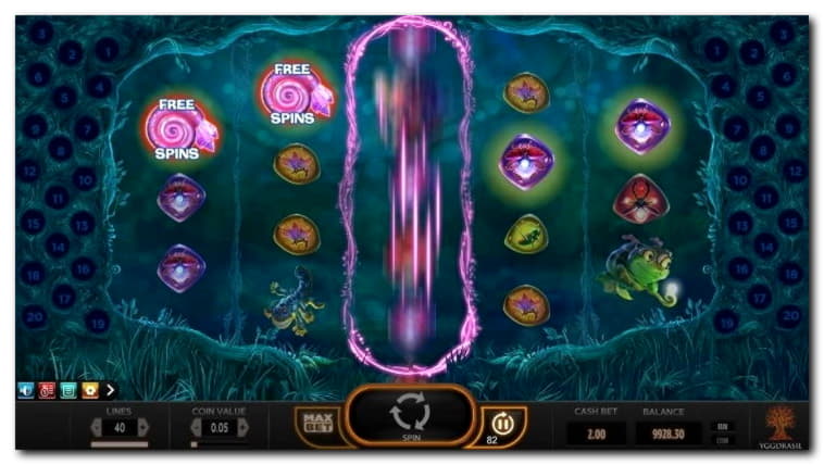 EURO 4435 No deposit bonus at Spin Palace Casino
