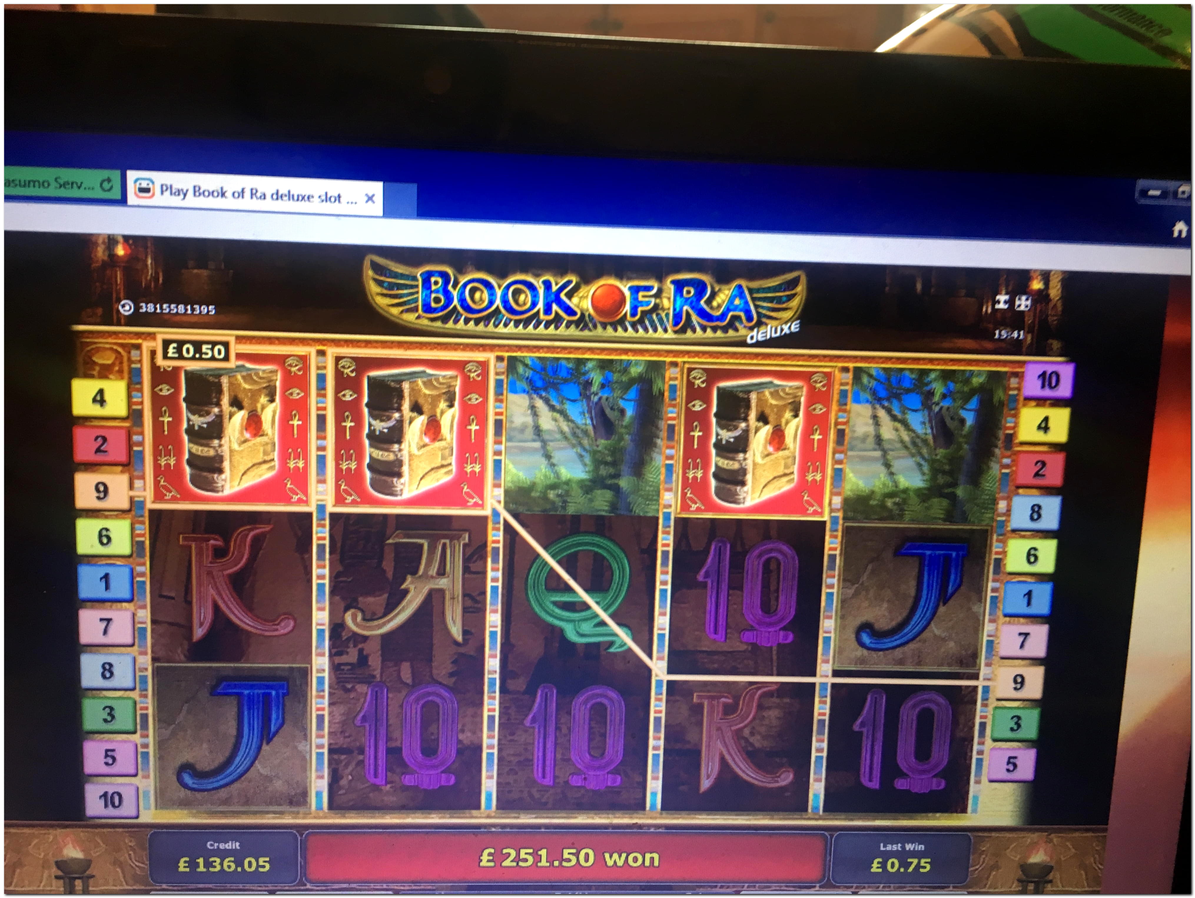 825% Casino match bonus at Eurogrand Casino