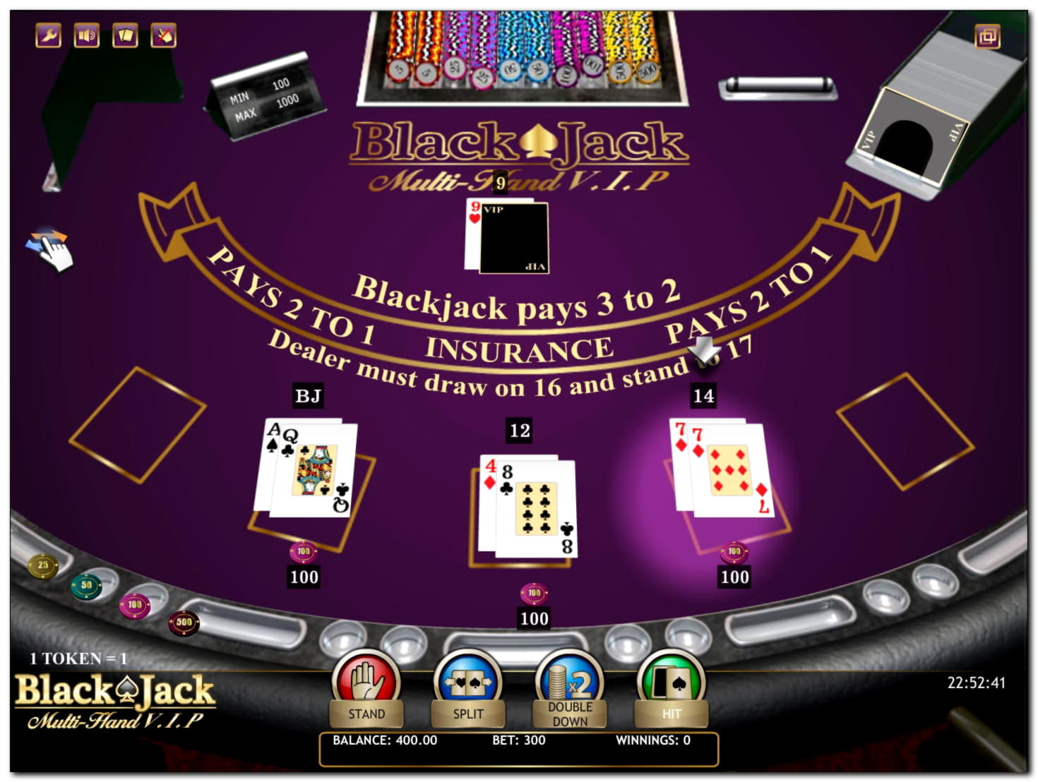 50% Match at a casino at Betway Casino