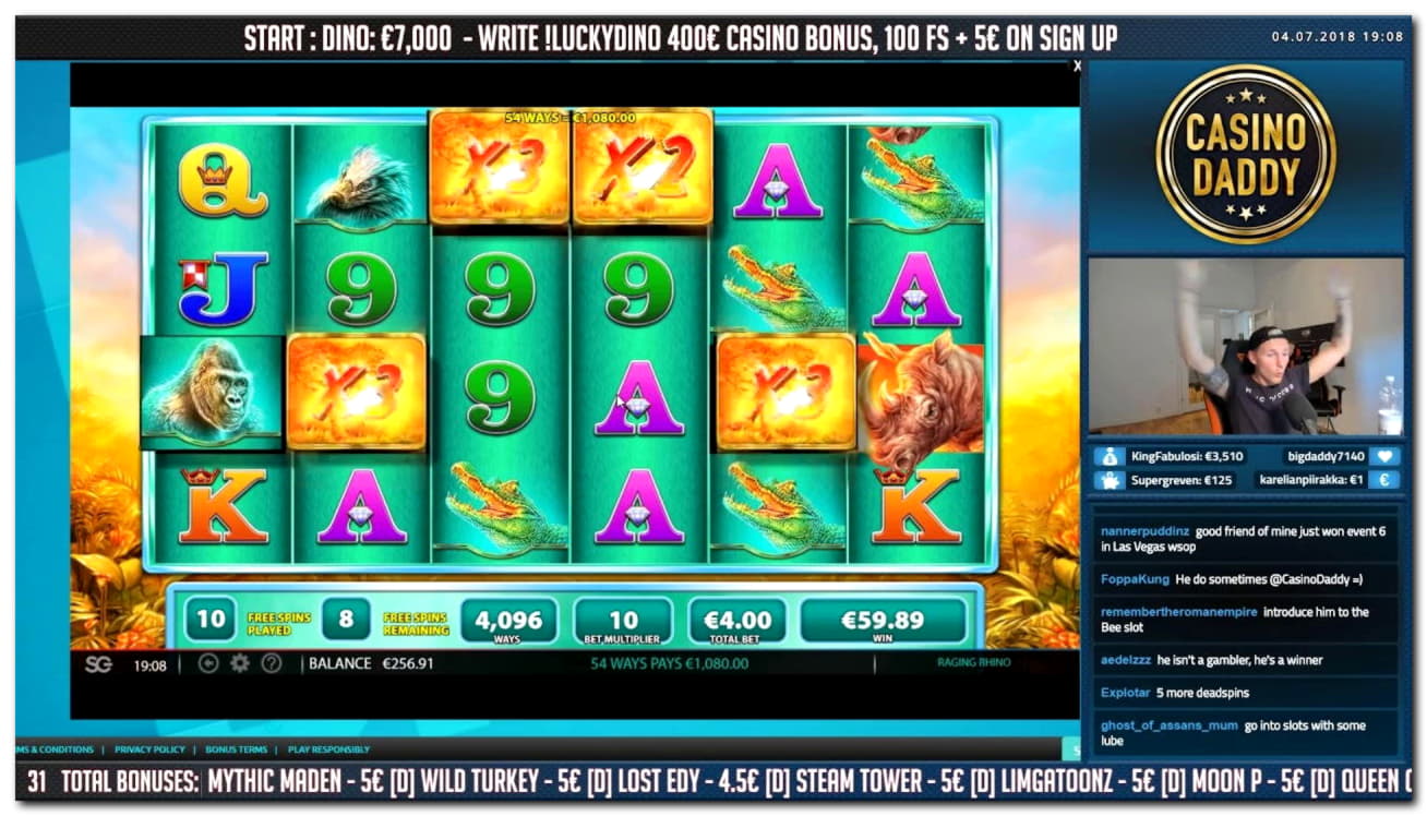 125 FREE SPINS at Energy Casino