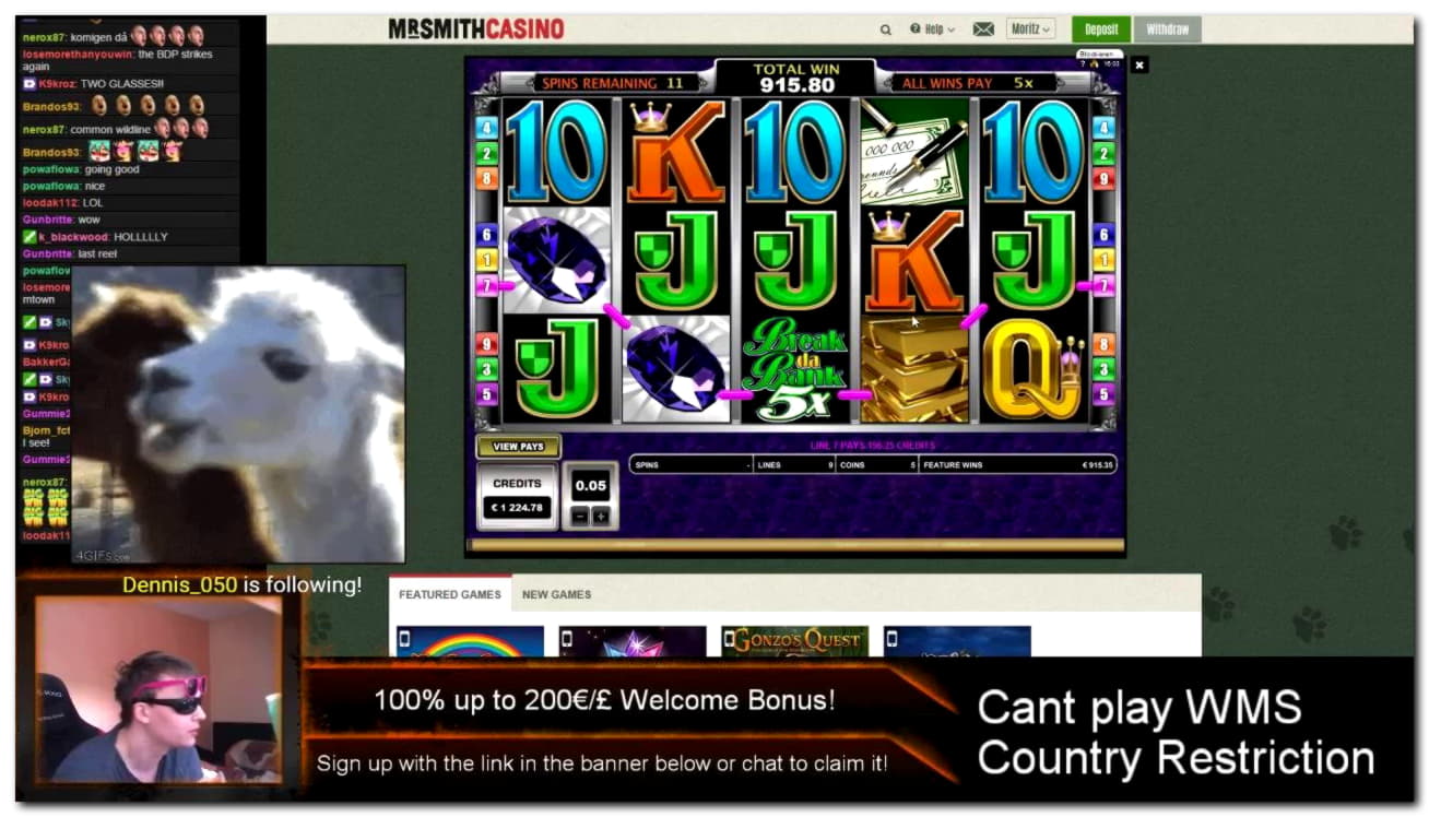 EUR 620 Free Cash at Slots Billion Casino