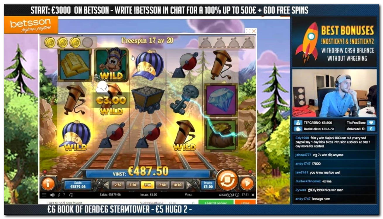 195 free spins casino at BGO Casino