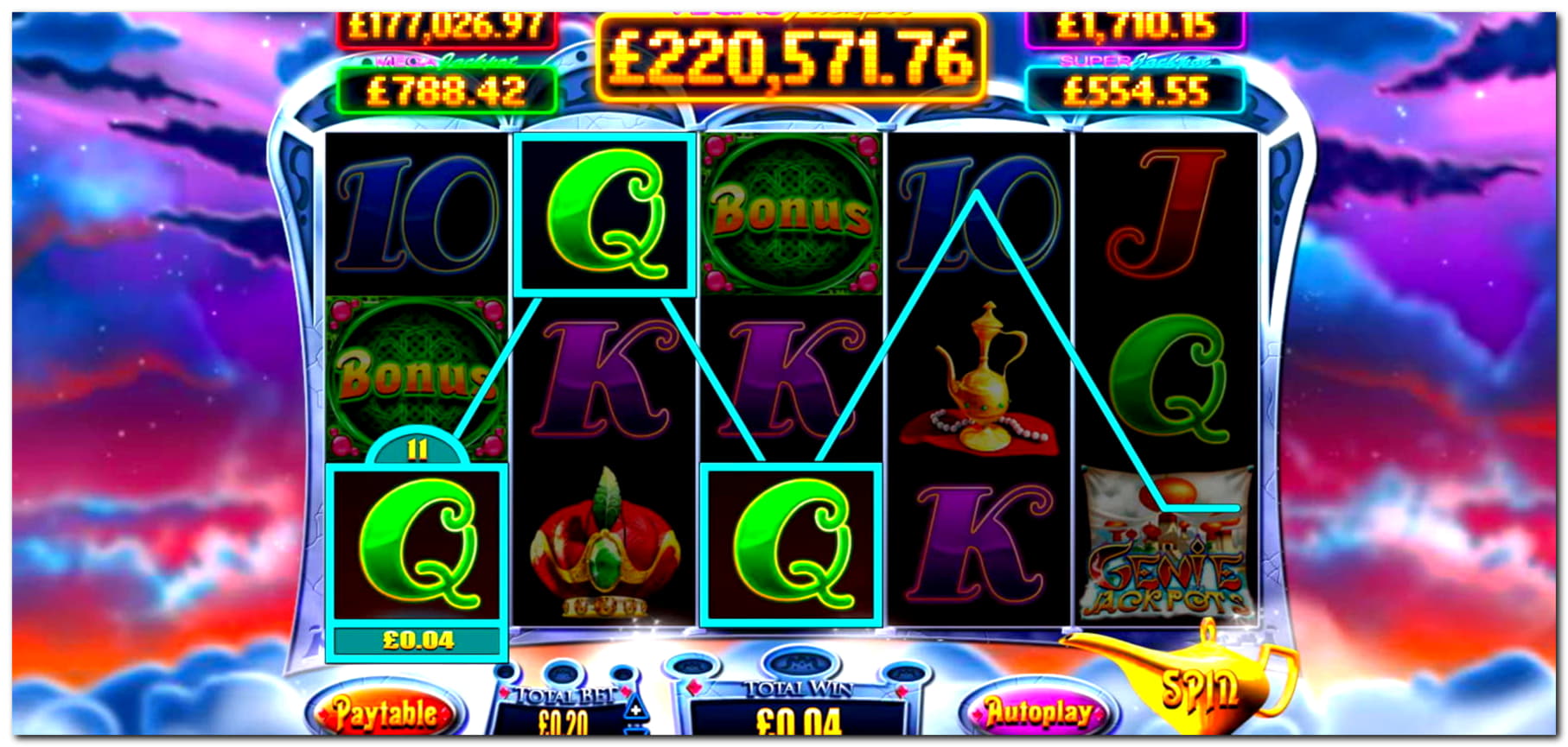 €535 Free Money at Alf Casino
