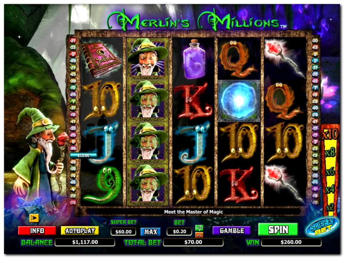 960% Welcome Bonus at Spin Palace Casino