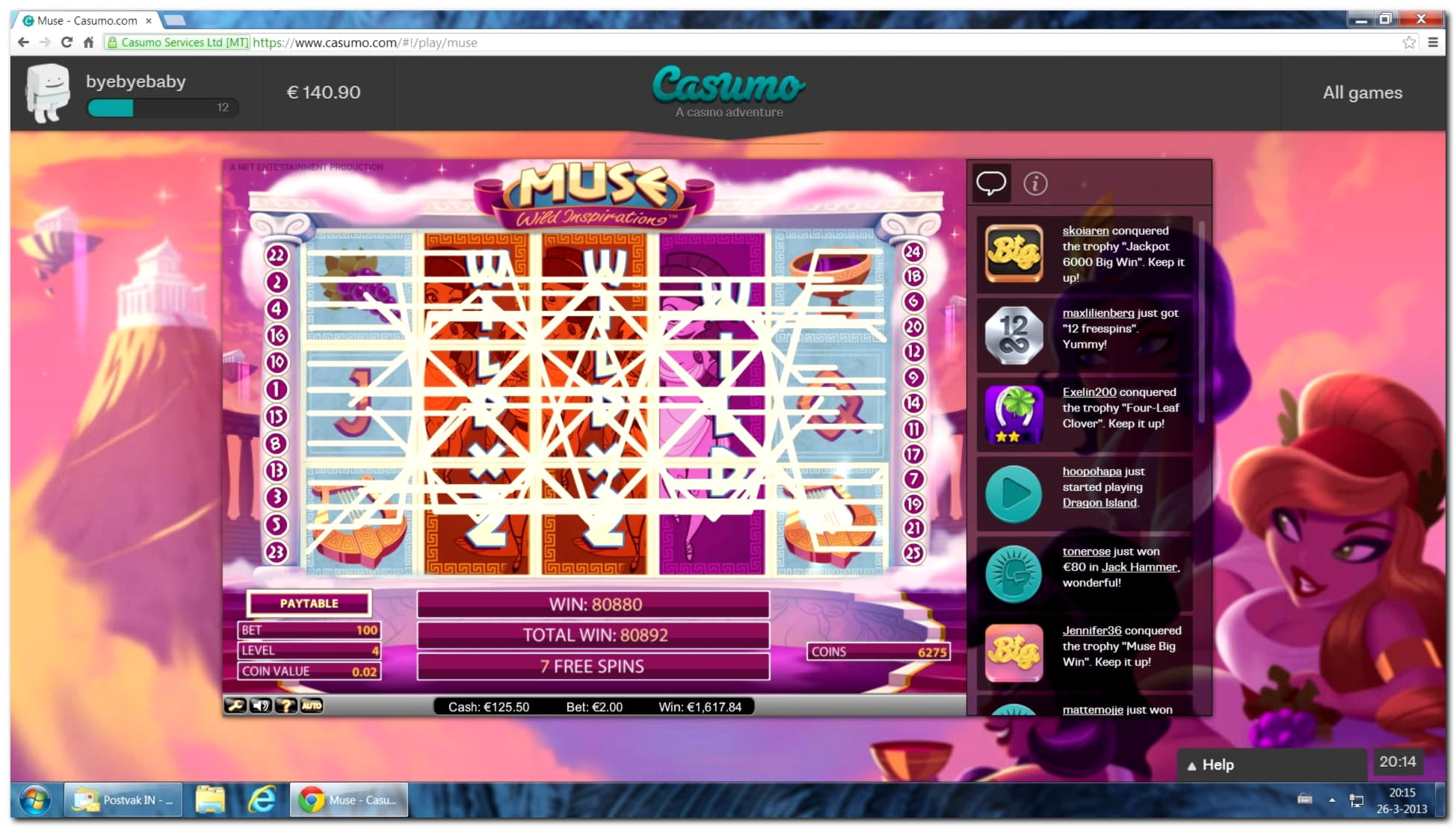 910% First Deposit Bonus at Hippozino Casino