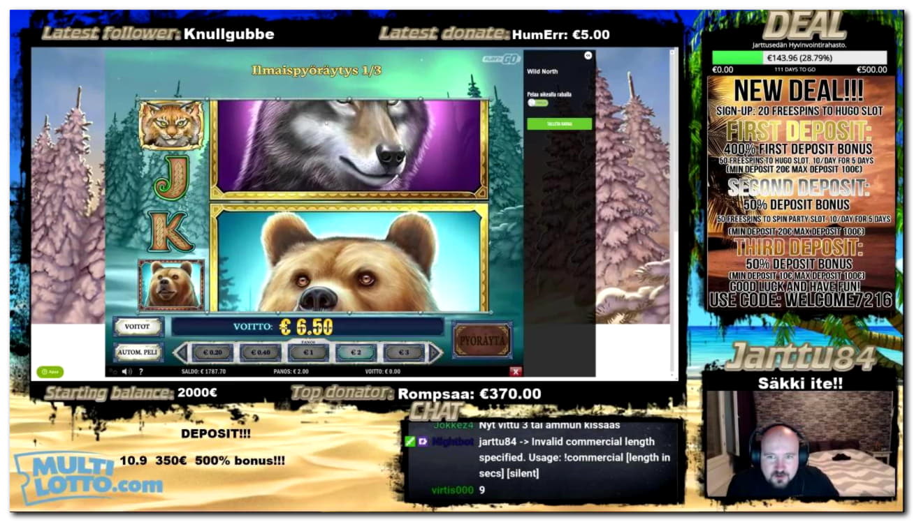 EUR 22 Daily freeroll slot tournament at Betway Casino