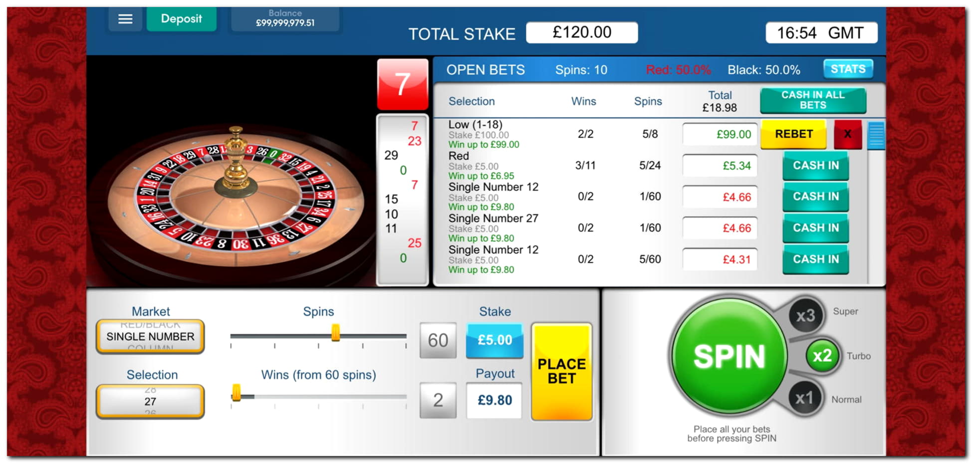 75 Free Spins no deposit at 888 Casino