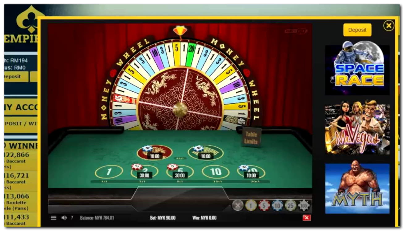 €615 Free casino chip at Casino com