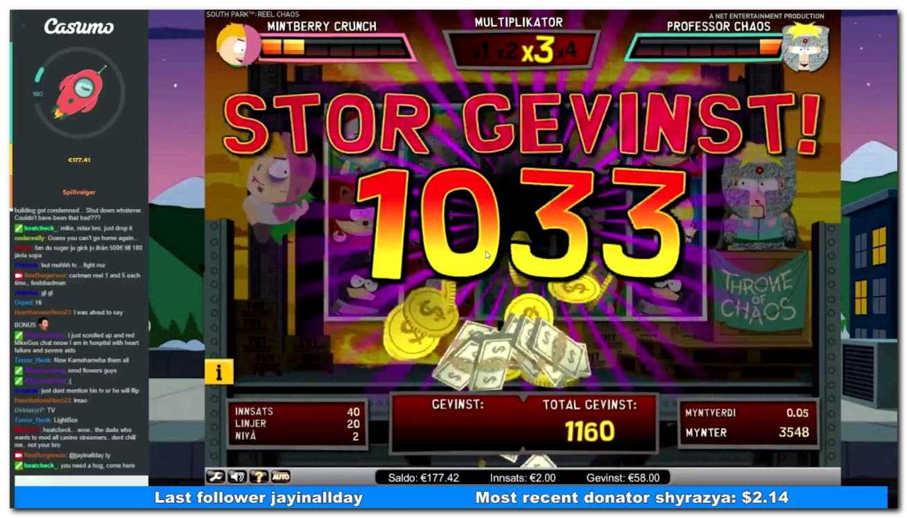 615% Match bonus at Casino Luck