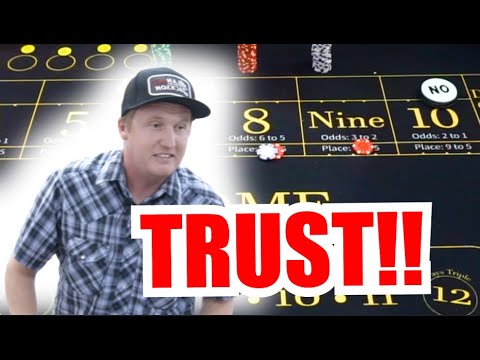 ?TRUST!!? 30 Roll Craps Challenge – WIN BIG or BUST #271