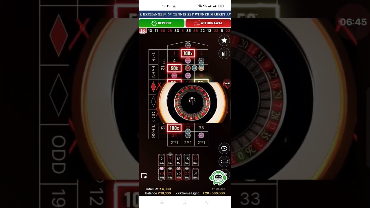 Suuri voitto Extreme Lighting Roulette -pelissä – Trendissä Intiassa
